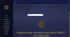 Desktop Screenshot of kingdomlearningchurch.org